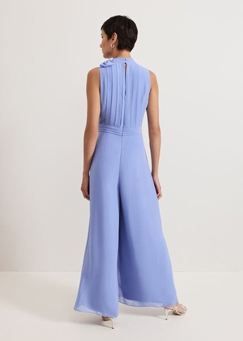 Phase Eight Lucie Jumpsuit Blue Australia | DF2067345